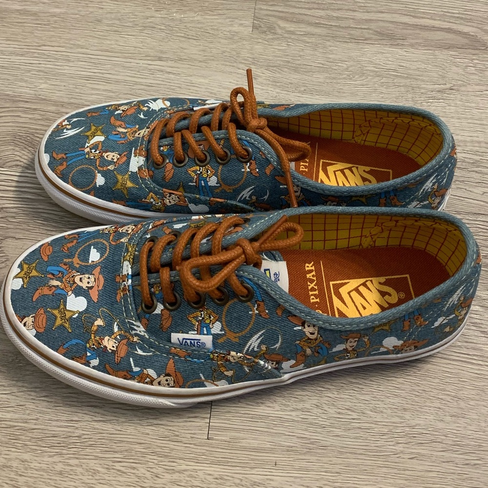 Disney Pixar Toy Story Vans, Size 8